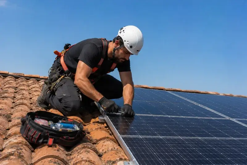 Maintenance et monitoring de panneaux solaires à Saint-Sulpice-des-Landes