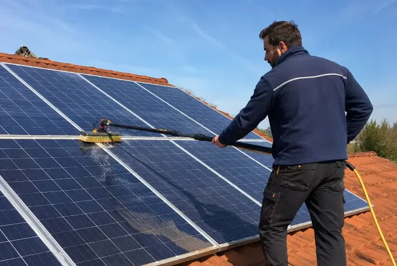 Nettoyage et entretien de panneaux solaires à Saint-Sulpice-des-Landes